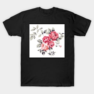 Pink Roses T-Shirt